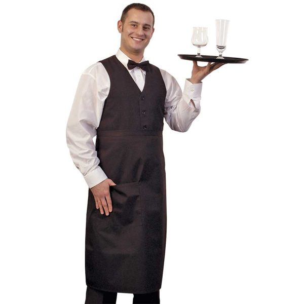 Bistro Apron in Black