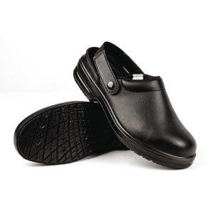 Professional Black Safety Clogs