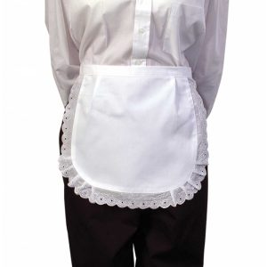 Frill Edge Plain Apron