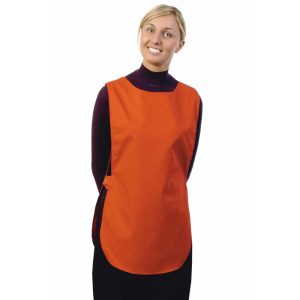 red colour tabard for chef uniform