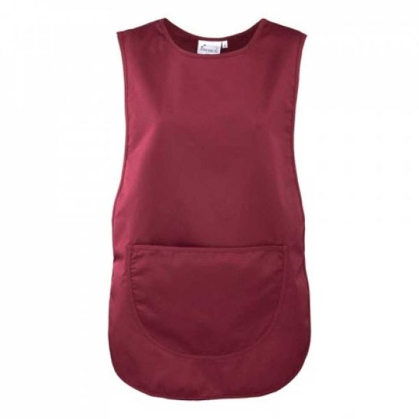 Claret Colour Tabbard with Pocket
