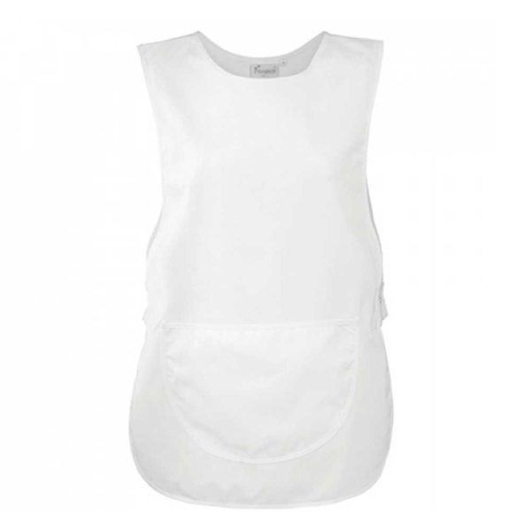 White Colour Tabbard with Pocket