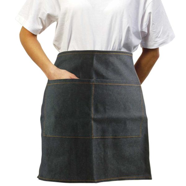Blue Denim Waist Apron