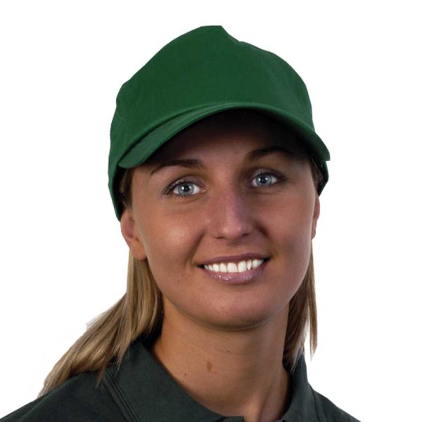 Green Baseball Cap with velcro adjuster