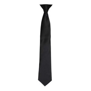 Clip On Tie Black Colour