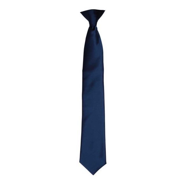 Clip On Tie Navy Colour