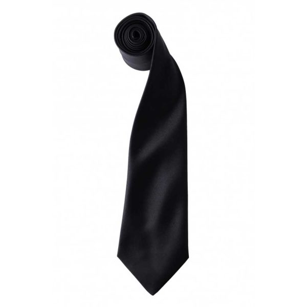 Satin Tie Black