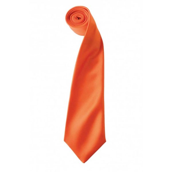 Satin Tie Orange
